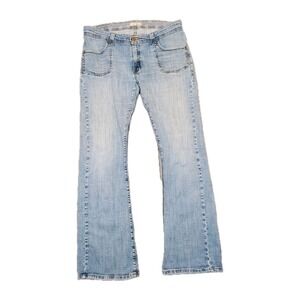 Vintage Y2K Levis 542 Jeans Womens Size 12 Denim Flare Low Rise Flap Pockets